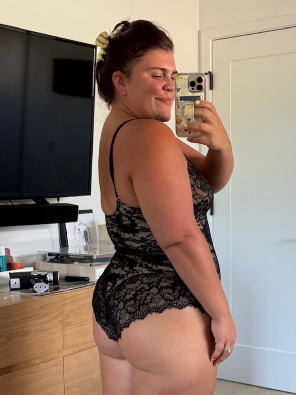 Pinsy Shaping Lace Shapewear Bodysuit 1X - Picture 5 of 7
